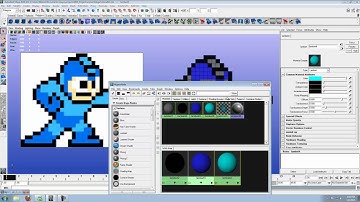 Maya 2010 8Bit Character Tutorial (3 of 3)