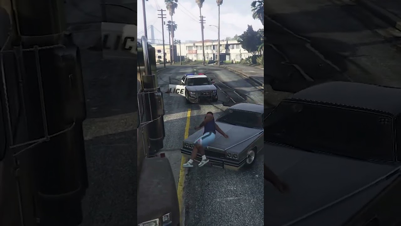 Gangster vs Police in GTA 5