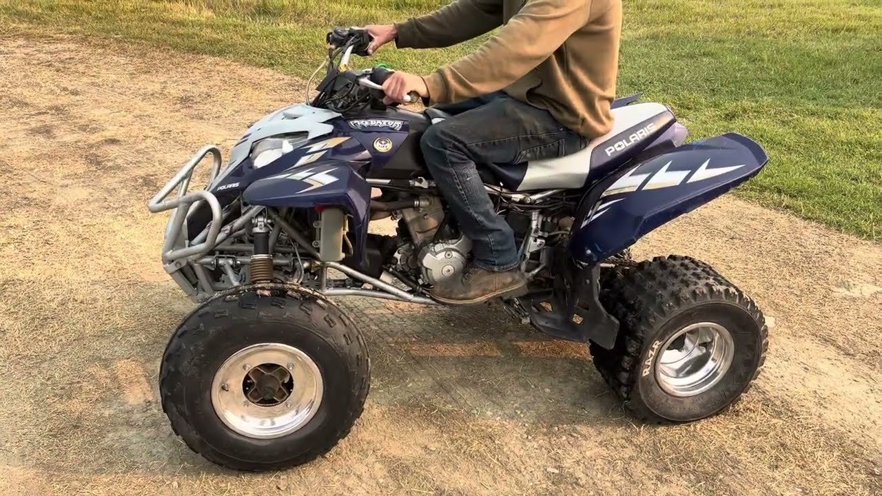 What 154 2004 Polaris predator 500 race quad