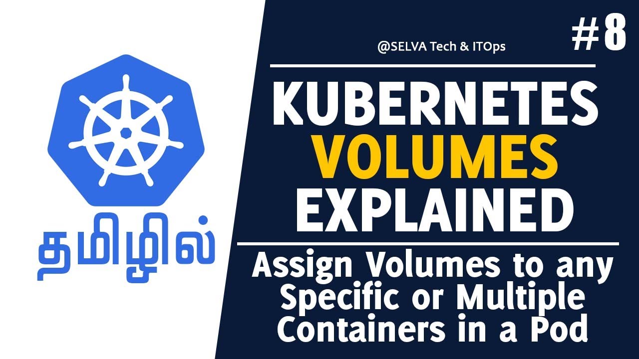 Kubernetes in Tamil - 08 | Kubernetes Volumes Explained | Kubernetes ...