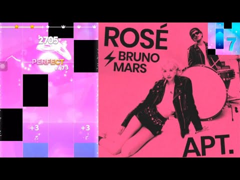 ROSÉ & Bruno Mars - APT. in Piano Tiles 7 | Piano Tiles Game - YouTube