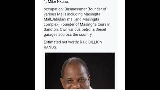Top 10 Most Richest People In Limpopo & Their Net worth