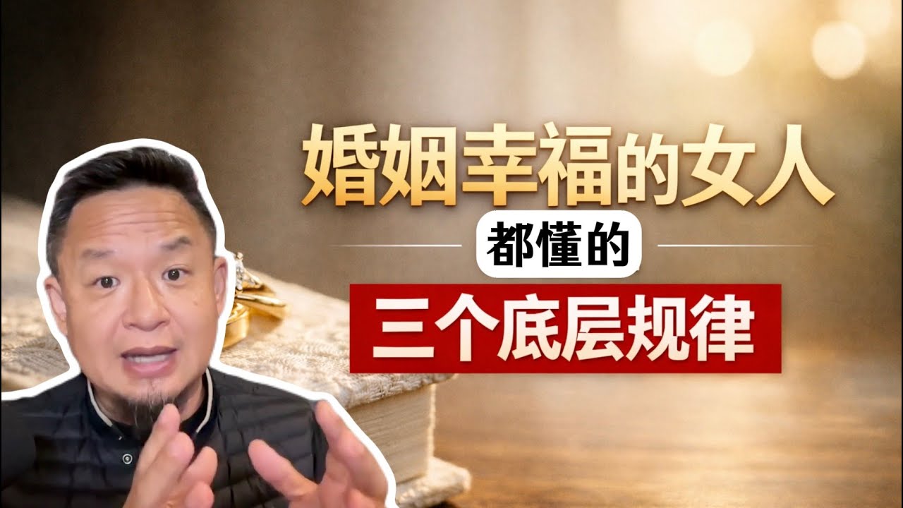 老王来了：女人必看！想要婚姻稳定又幸福？必须看懂这3个真相！直达婚姻本质，提升智慧认知！