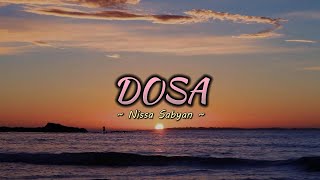 DOSA - NISSA SABYAN (COVER LIRIK)