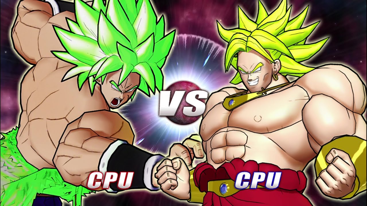 Dragon Ball: Raging Blast 2 | Broly Super Saiyan Full Power vs Broly ...