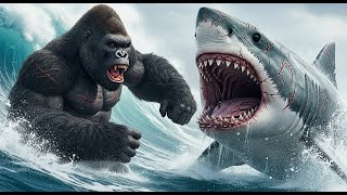 King Kongs Fury Vs Megalodons Might An Epic Battle
