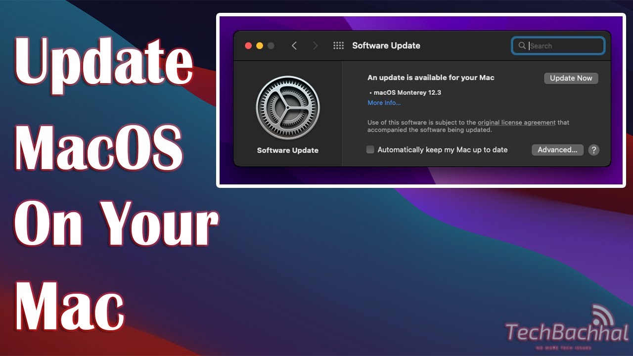 Update macOS On Your Mac - How To - YouTube