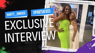 Exclusive Interview: Insights from Artist @arttt_junkieee and Media Maven Portia Bruner