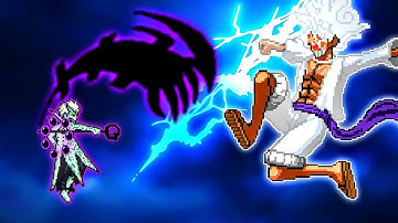 Obito Kamui V3 OP (all form) (New) VS Wano Luffy V4 OP (all form) in Jump Force Mugen