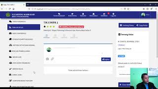 Fasilitas Video Teleconfrence yang ada di E-Learning Madrasah