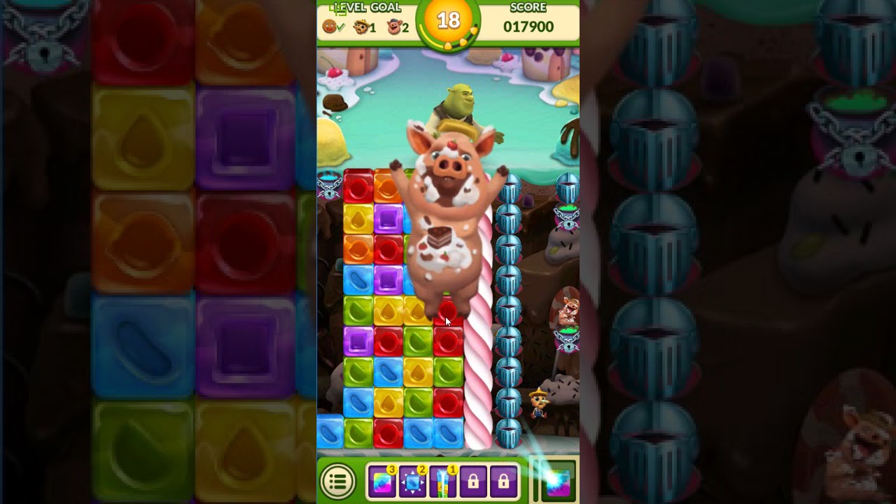 Shrek Sugar Fever level 108 no boosters 😈