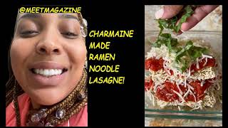 Charmaine from Black Ink Crew Chicago PRISON LASAGNA looks nasty  Charmaine BlackIn