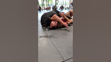 Hunting Arm Triangle As They Escape Back Control #mma #bjj