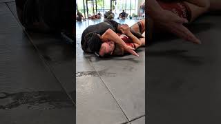 Hunting Arm Triangle As They Escape Back Control #mma #bjj