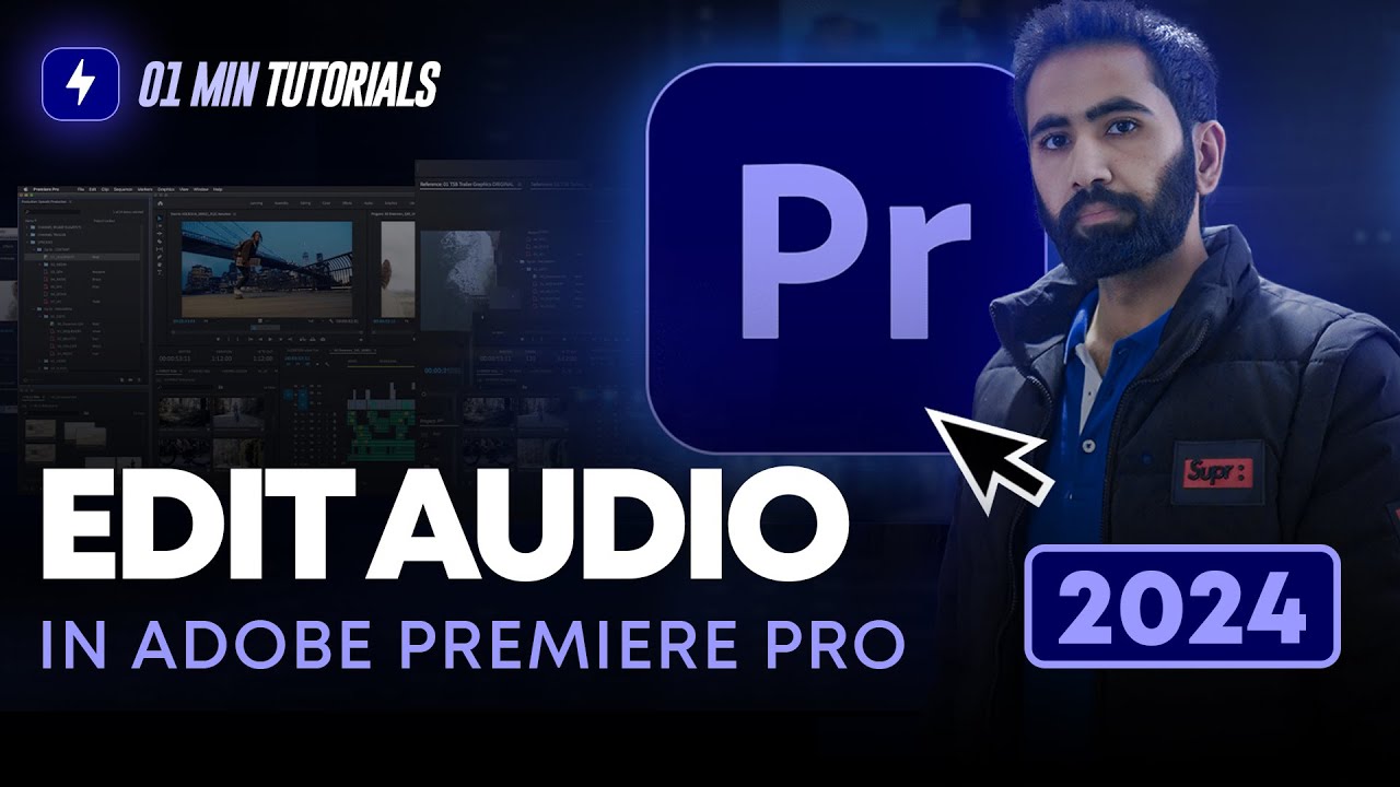 How to Edit Audio in Adobe Premiere Pro 2024 | Enhance Audio in ...