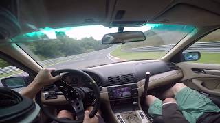 Nürburgring BMW E46 330Ci Vs E36 330i Crash!