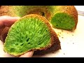 Bnh b nng l da cch lm  nhiu r tre   pandan honeycomb cake best recipe 5