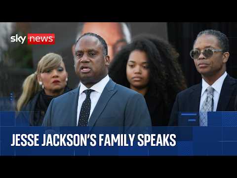 'A lion among lions': Jesse Jackson's family pays tribute after civil rights activist's death