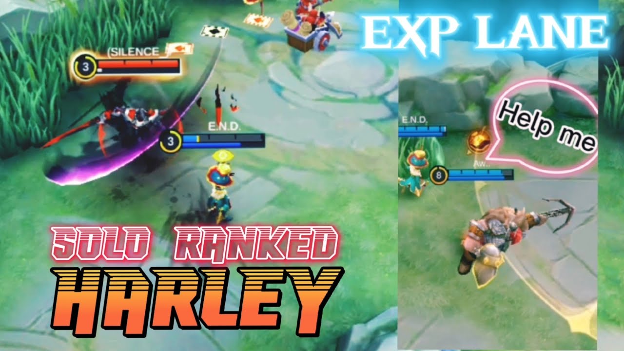 HARLEY SOLO RANKED IN EXP LANE GAMEPLAY 2022 | Mobile Legends