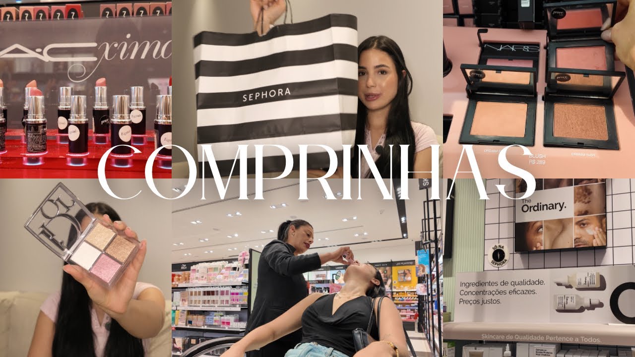 FAZENDO COMPRINHAS NA SEPHORA 💌 tudo o que eu escolhi de maquiagem!!!