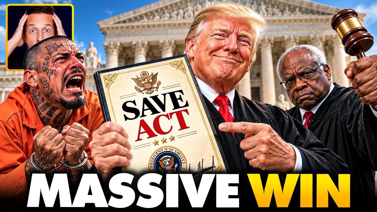 🚨Trump Scores MASSIVE Supreme Court Victory—States Will PURGE Illegals From Voter Rolls…Dems PANIC🔥