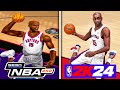 Dunking with vince carter in every nba 2k