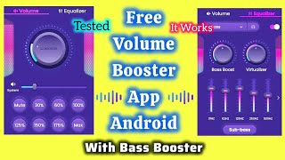 تطبيق Bass Booster مع معزز الصوت (Volume Booster) للأندرويد يعمل فعلياً | تمت التجربة screenshot 3