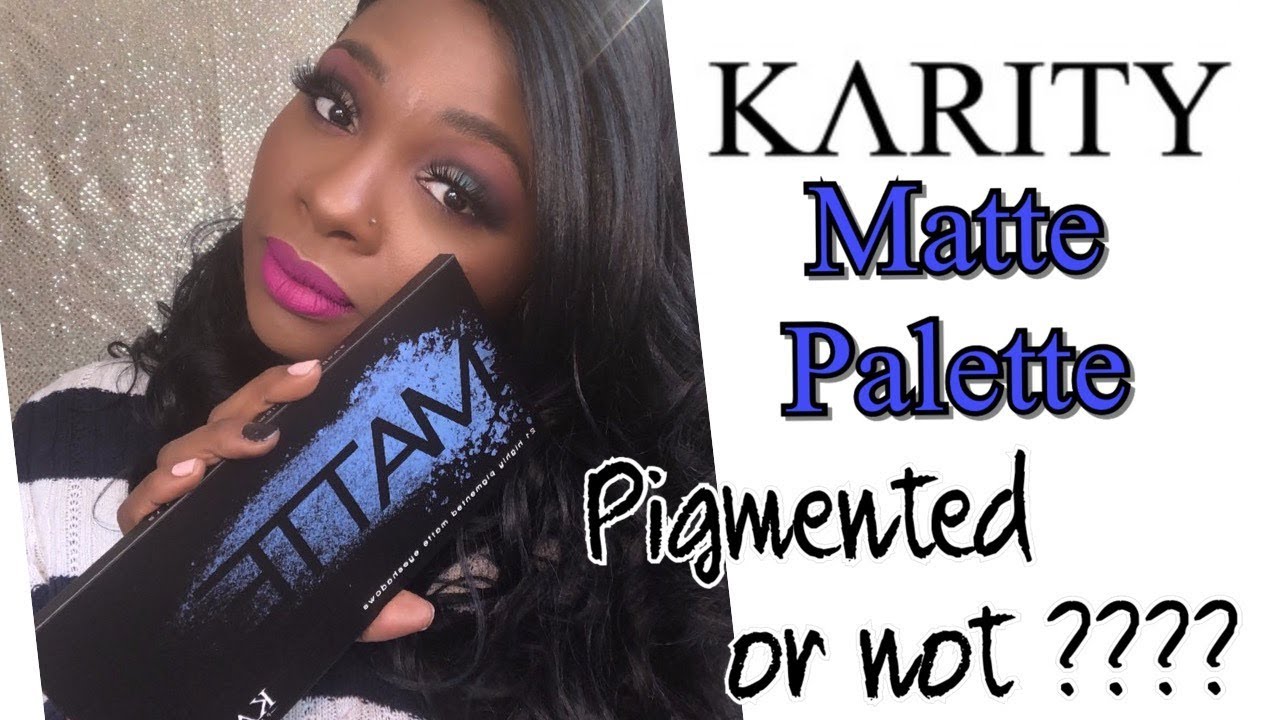 Karity Matte Palette Review| Tutorial | was it worth my coins