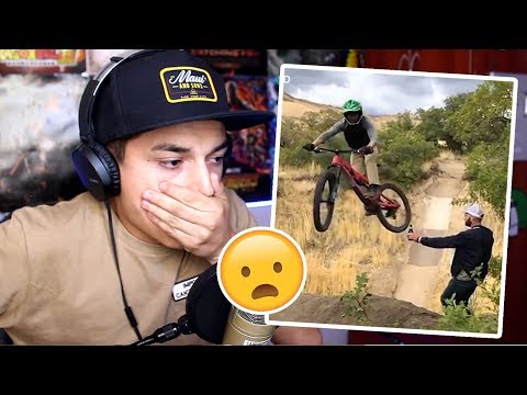 [Reaction] The VIRAL video of the MOTORCYCLE and the BOTTLE 😱 "VERY INTENSE" - Maxvlogs