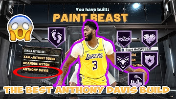NBA 2K20 | BEST ANTHONY DAVIS BUILD (Best SHARPSHOOTING POST SCORING DEFENDER)💪😤🔥