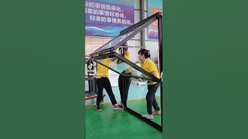 Custom aluminum vertical foldup window test#custom #windows #test #popular #modern #vertical#usa#diy