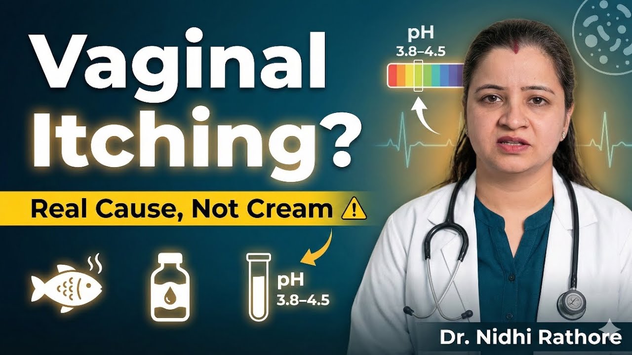 Vaginal Itching| Safe and Permanent Treatment| Dr Nidhi Rathore 