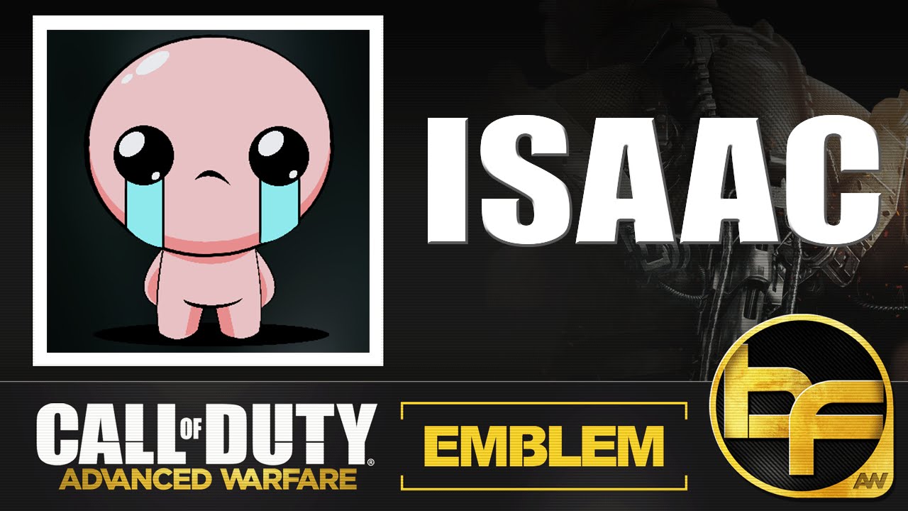 Isaac Cod COD Advanced Warfare Emblem Tutorial #128 - Isaac by MissMaxinima - YouTube