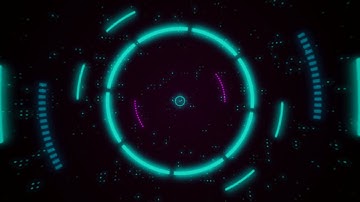 4K #hud  circle interfaces, Hi tech futuristic , target  HUD technological futuristic #footage