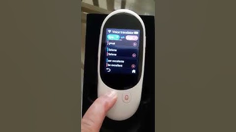 Language Translator Device, Delicacy Portable Instant Voice Translator