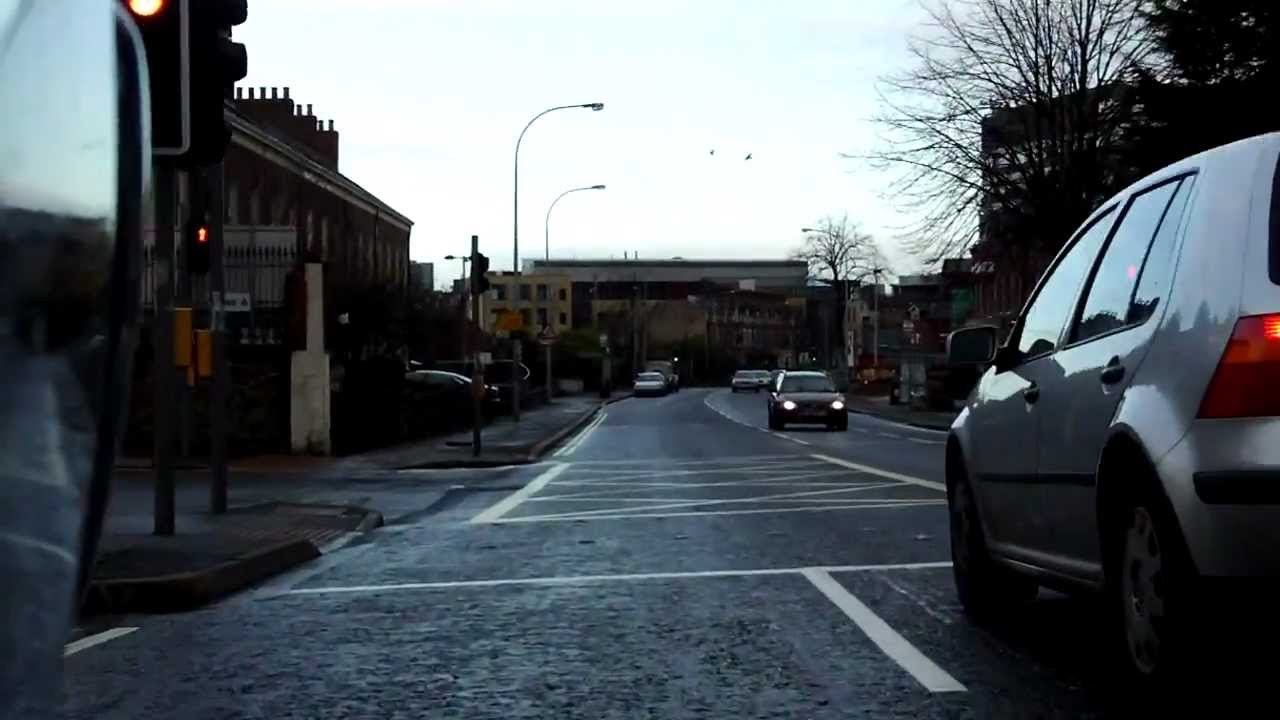 Boucher Road to Euston Street in Belfast on Honda Varadero XL1000
