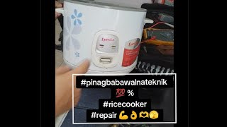#ricecookerLifeHack #pinagbabawalnateknik π― %#ricecooker#repair #how to repair rice cooker ππͺπ«Άπ―β€οΈ