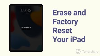 How to Erase and Factory Reset your iPad!