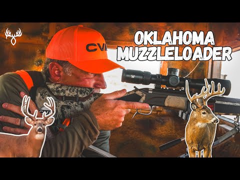 Muzzleloader Hunting Big Oklahoma Bucks!