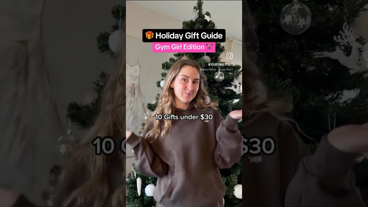 🏋️‍♀️ last-min gifts for your gym girlies (under $30) 