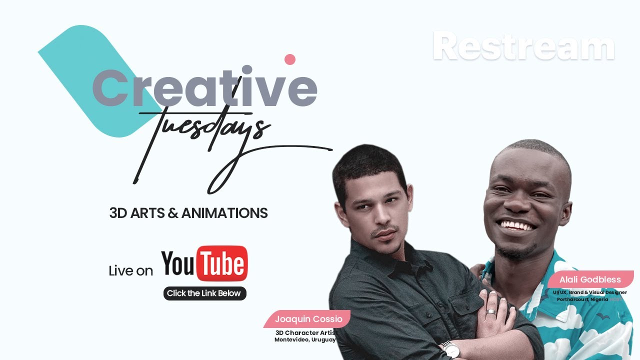 Creative Tuesdays Live Shows (3D Arts/Animations) - YouTube
