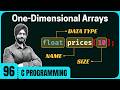 One-Dimensional Arrays in C