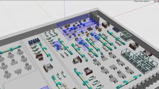 Ubisense Production Logistics Monitor