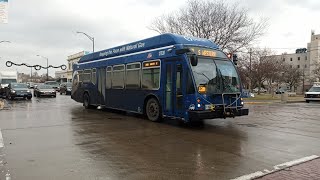 Pace Bus 2017 ElDorado National Axess BRT CNG 17538 On Rt 349 South Western