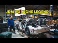 Finding HIDDEN JDM Porsche Tuning Shop &amp; Daikoku Car Meet in Tokyo Drift Evo!