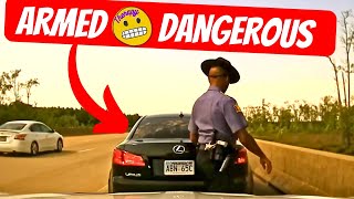 ARMED &amp; DANGEROUS LEXUS IS250 Arkansas State Police Chase!