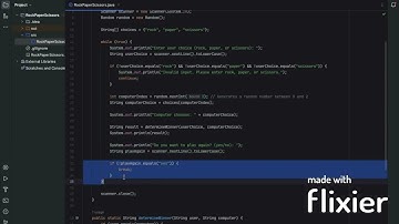 Java Rock Paper Scissors Game Code Breakdown | Beginner Java Project