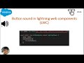 Button sound in lightning web components (LWC)- Salesforce