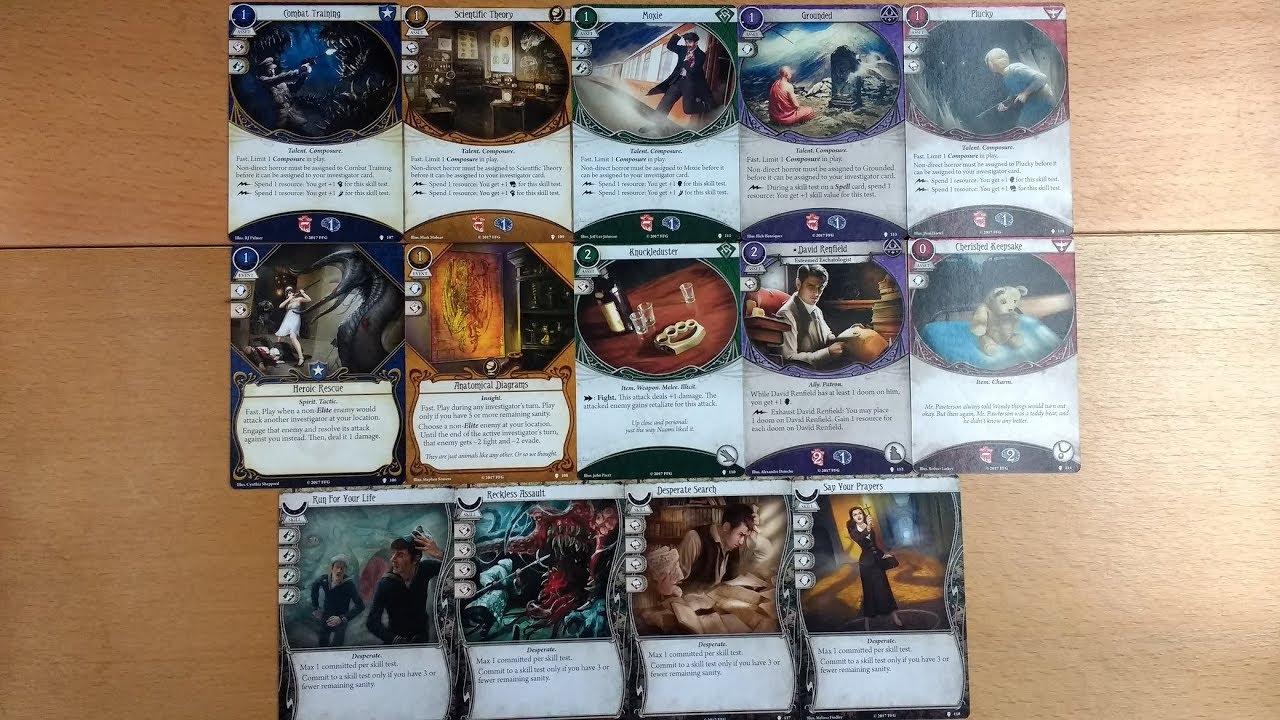 Echoes of the Past Player Card Breakdown Arkham Horror LCG Card
