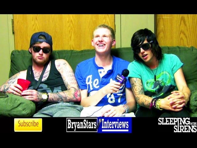 Sleeping With Sirens Interview 2 Kellin Quinn Jesse Lawson